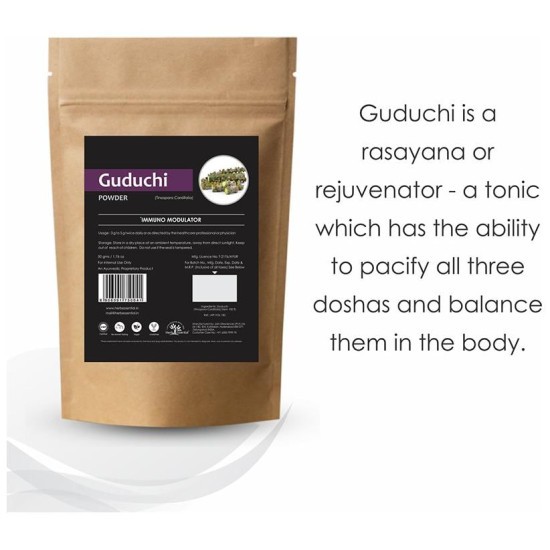 Herb Essential Guduchi (Tinospora Cordifolia) Powder image