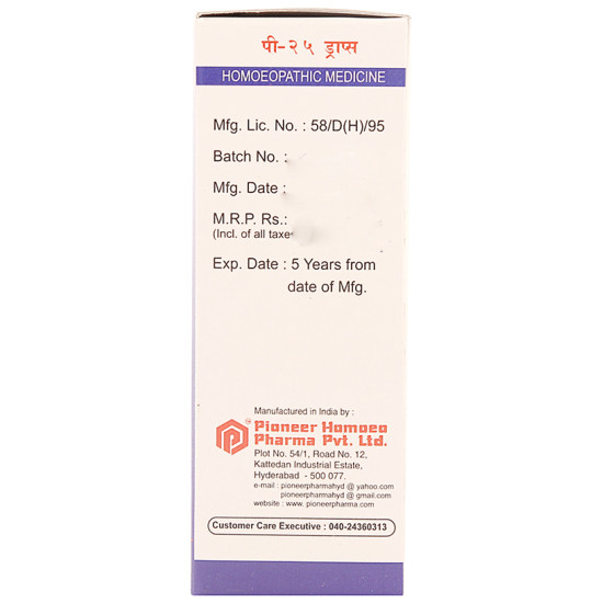 Pioneer Pharma P25 Cervical Spondylosis Drop image