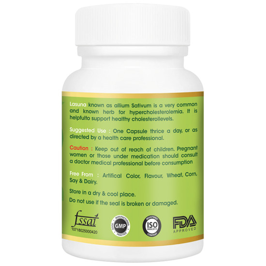 Vitagreen Lasuna 500mg Capsule image