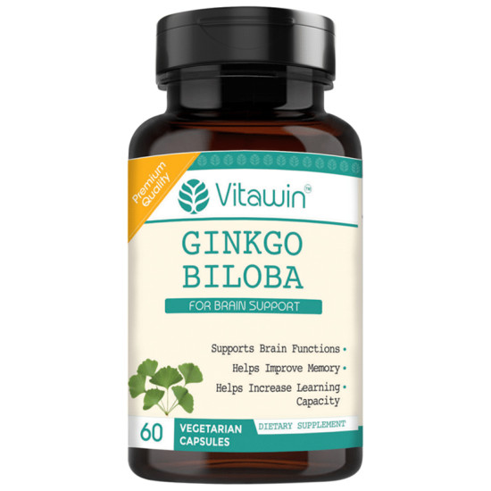 Vitawin Ginkgo Biloba 500mg Vegetarian Capsule image