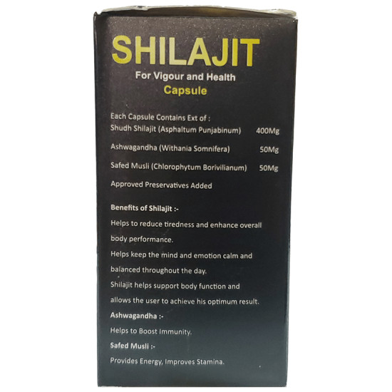 Dhanwantri Shilajit Capsule(60Each) image