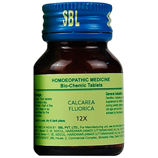 SBL Calcarea Fluorica Biochemic Tablet 12X image