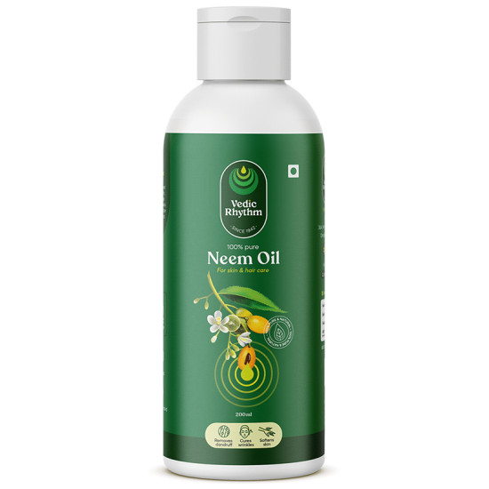 Vedic Rhythm Hair and Skin Care Neem Oil image