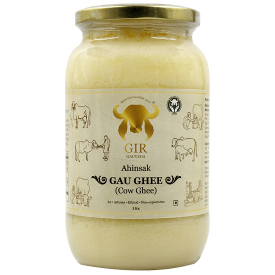 Gir Gauveda Ahinsak Gau Ghee (Cow Ghee) image