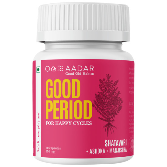 Aadar Good Period 500mg Capsule (60 Each) image