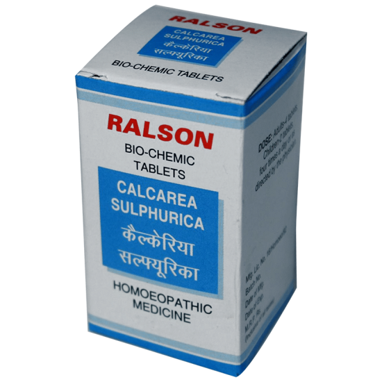 Ralson Remedies Calcarea Sulphurica Biochemic Tablet 12X image