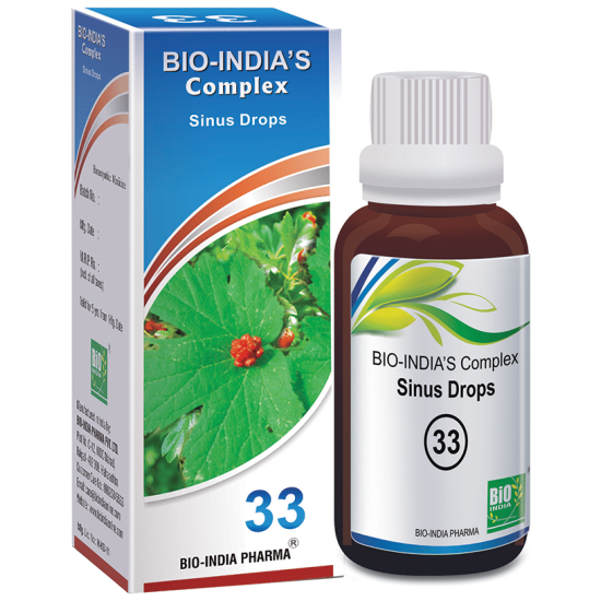 Bio India Complex 33 Sinus Drop image