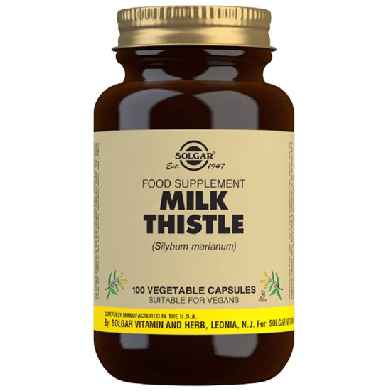 Solgar Milk Thistle Vegetable Capsule image