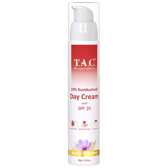 TAC The Ayurveda Co. 10% Kumkumadi Day Cream with SPF 20 image