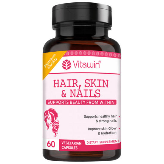 Vitawin Hair, Skin & Nails Vegetarian Capsule image