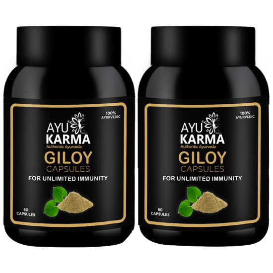 Ayukarma Giloy Capsule (60 Each) image