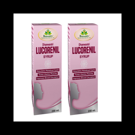 Dhanwantri Lucorenil Syrup(200ml Each) image