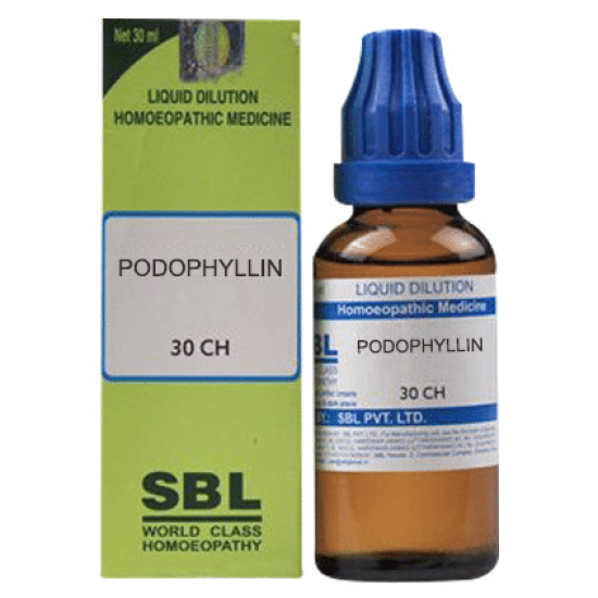 SBL Podophyllin Dilution 30 CH image