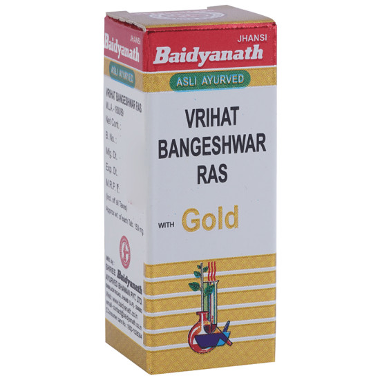 Baidyanath (Jhansi) Vrihat Bangeshwar Ras with Gold image