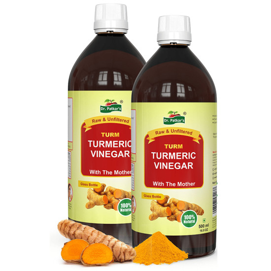 Dr. Patkar's Turmeric Vinegar with the Mother (500ml Each) image