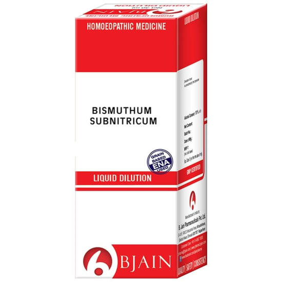 Bjain Bismuthum Subnitricum Dilution 200 CH image