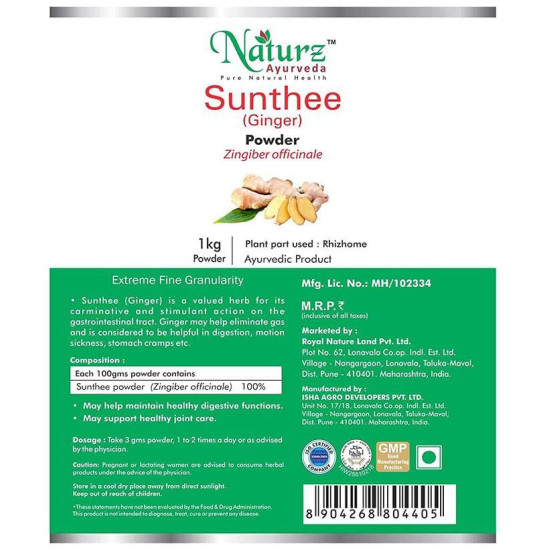 Naturz Ayurveda Sunthee (Ginger) Powder image