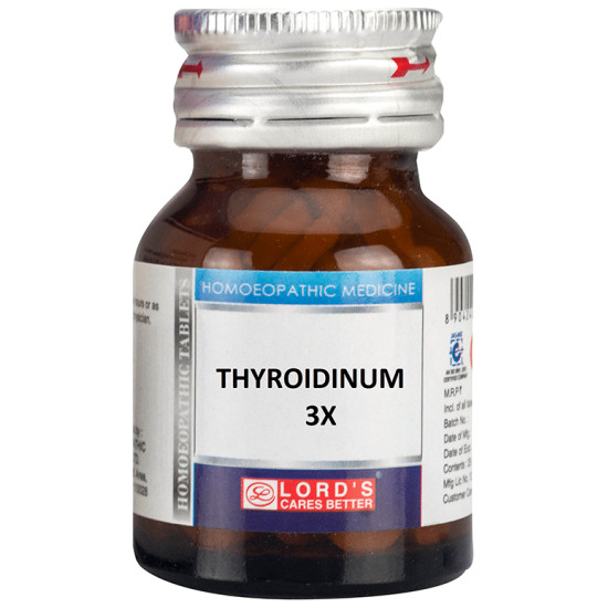 Lord's Thyroidinum Trituration Tablet 3X image