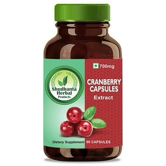 Shudhanta Herbal Cranberry 700mg Capsule image