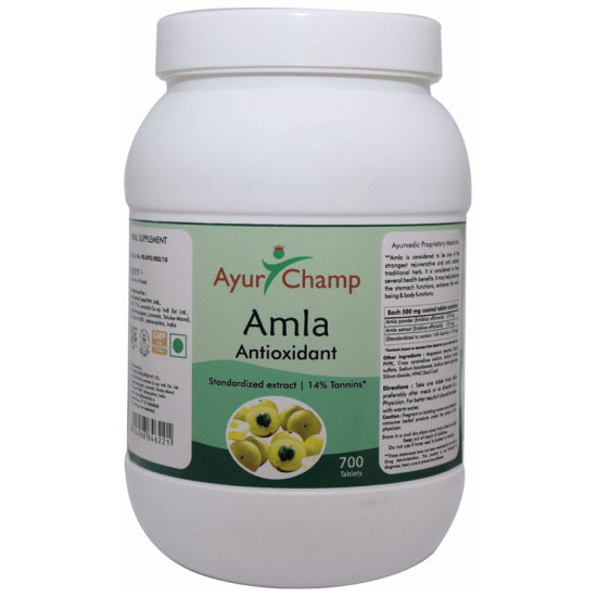 Ayur Champ Amla Antioxidant Tablet image