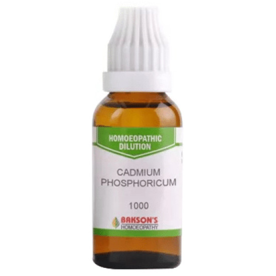 Bakson's Cadmium Phosphoricum Dilution 1000 CH image