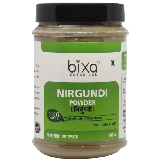 Bixa Botanical Nirgundi Powder image