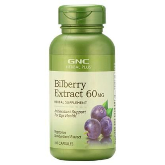 GNC Bilberry Extract 60mg Capsule image