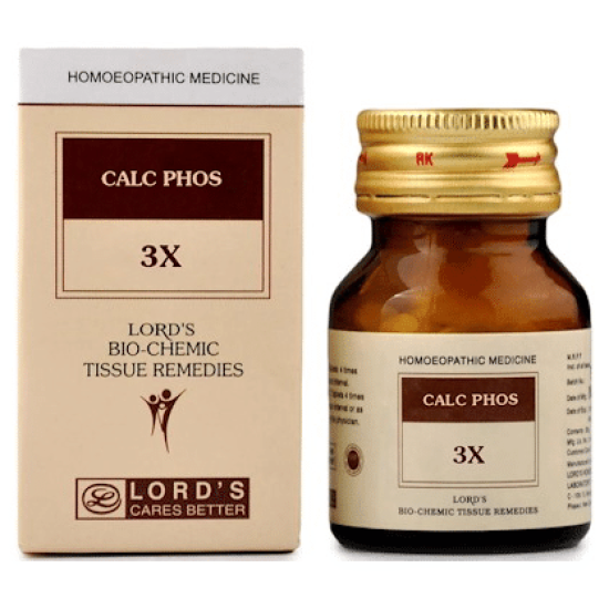 Lord's Calc Phos Biochemic Tablet 3X image