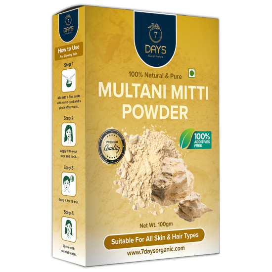 7Days Multani Mitti Powder image