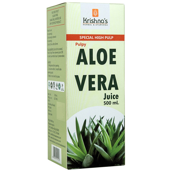 Krishna's Premium Aloe Vera High Fibre Juice image