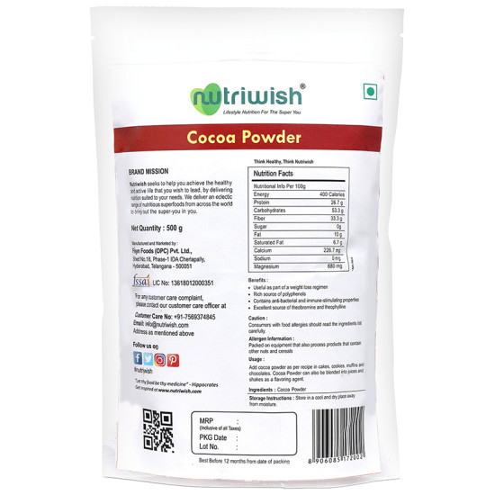 Nutriwish Cocoa Powder image