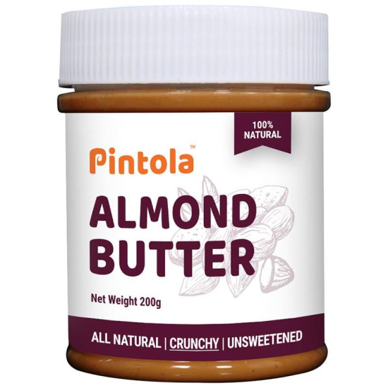 Pintola All Natural Almond Butter Crunchy image