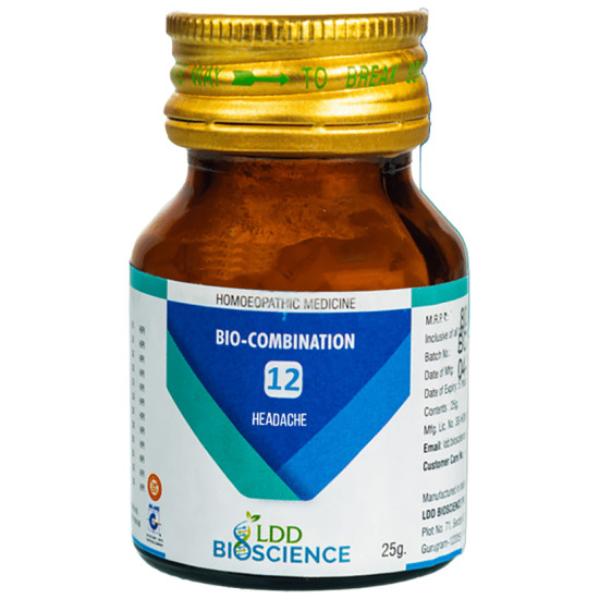 LDD Bioscience Bio-Combination 12 Headache Tablet image