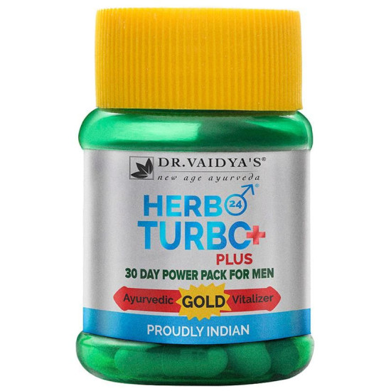 Dr. Vaidya's Herbo 24 Turbo Plus Capsule image