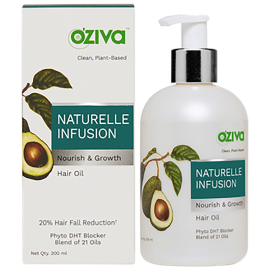 Oziva Naturelle Infusion Nourish & Growth Hair Oil image