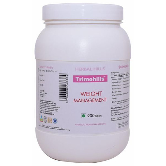 Herbal Hills Trimohills Weight Management Tablet image