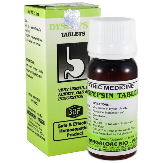 Bangalore Bio-Plasgens Dyspepsin Tablet image