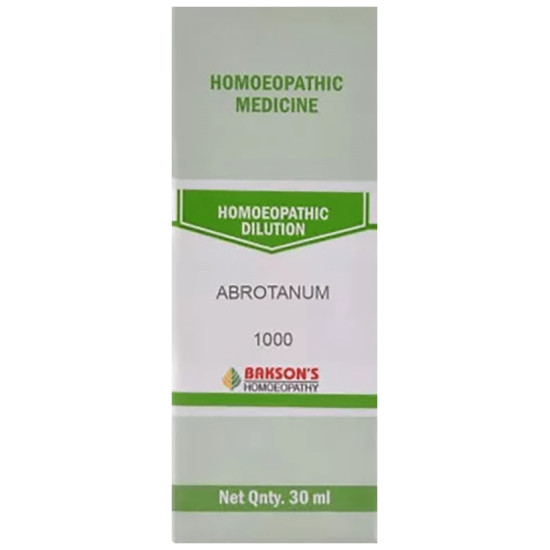 Bakson's Abrotanum Dilution 1000 CH image