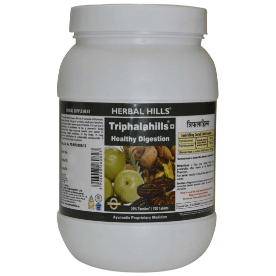 Herbal Hills Triphalahills 500mg Tablet Value Pack image