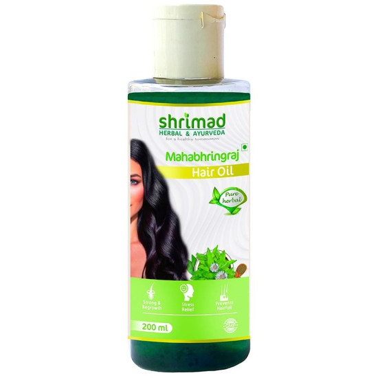 Shrimad Mahabhringraj Hair Oil image