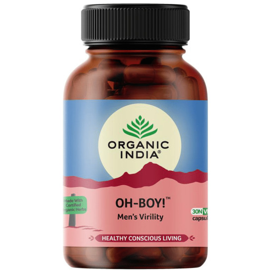 Organic India Oh-Boy Men's Virility Capsule image