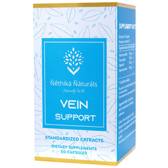 Nethika Naturals Vein Support Dietary Supplements Capsule image