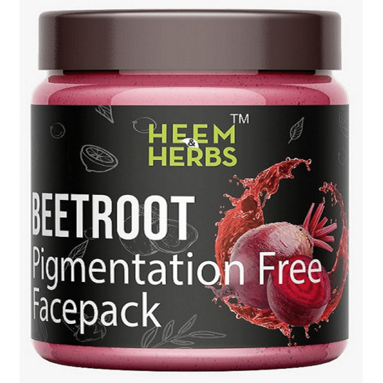 Heem & Herbs Beetroot Pigmentation Free Face Pack (100gm Each) image