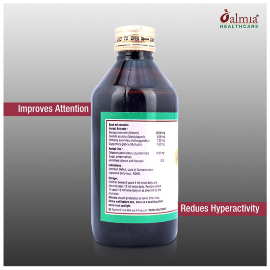 Dalmia Attentio Syrup (200ml Each) image