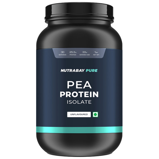 Nutrabay Pure Pea Protein Isolate Unflavoured image