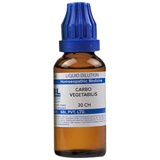 SBL Carbo Vegetabilis Dilution 30 CH image