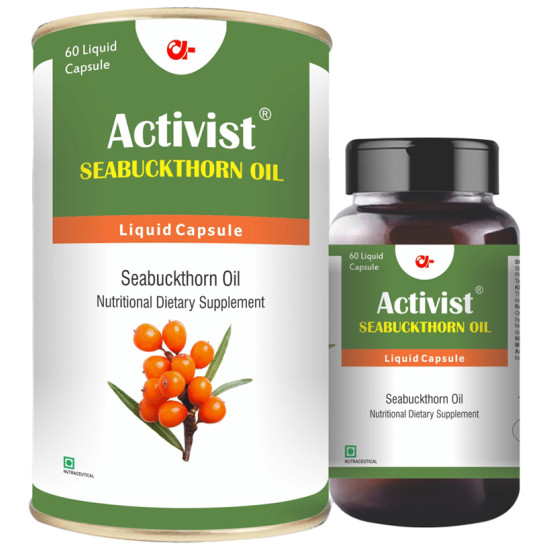 Activist Seabuckthorn Oil Liquid Capsule image