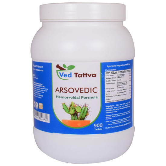 Ved Tattva Arsovedic Hemorroidal Formula Tablet image