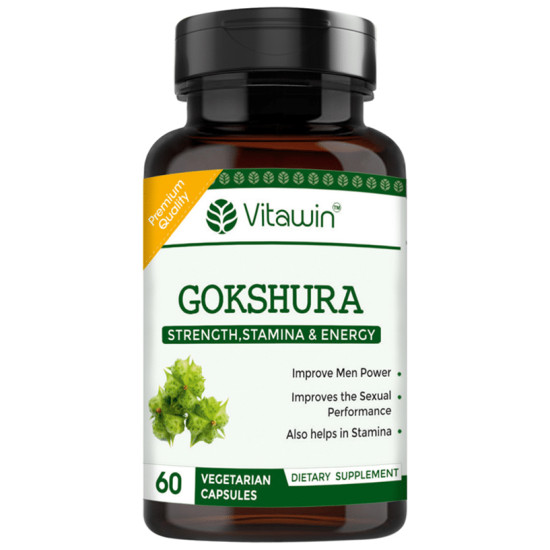 Vitawin Gokshura Vegetarian Capsule image