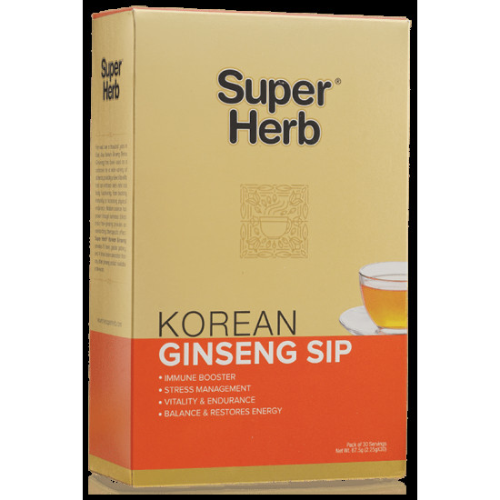 Super Herb Korean Ginseng Sip (2.25gm Each) image